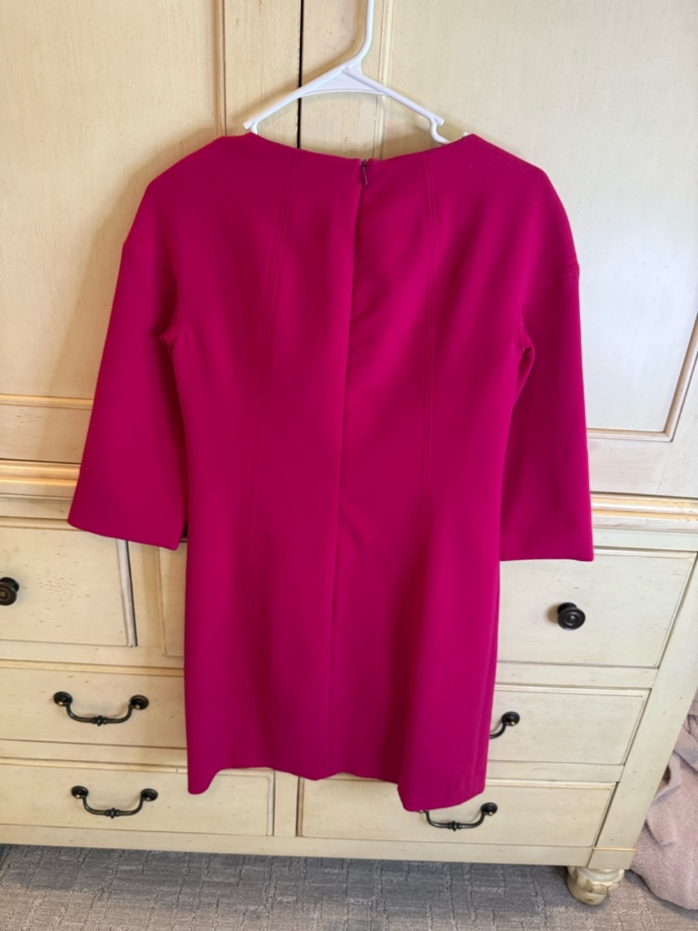 Trina Turk Hot Pink Shift Dress - Picture 4 of 9